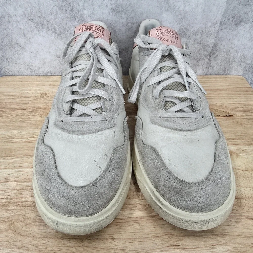 Adidas SC Premiere‎ Sneakers Mens 11 White Icey Pink Low Top Casual Shoes EE6020